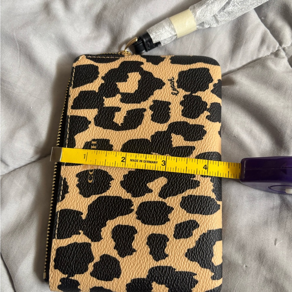Coach Leopard Print Wristlet - Picture 7 of 7